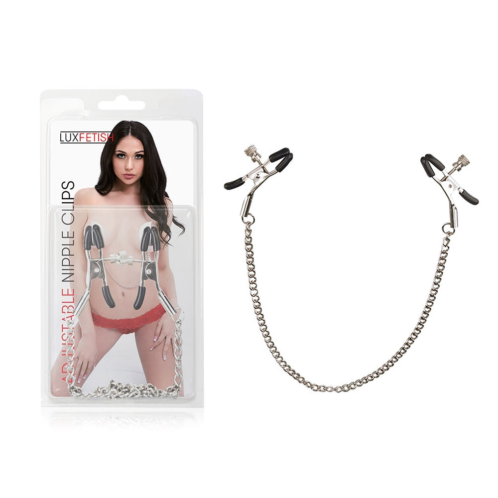 Adjustable Nipple Clips | 4890808109014 | Available at EroticWarehouse.com