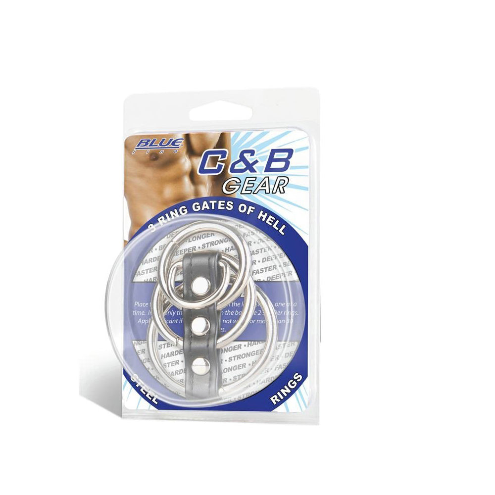3 Ring Gates Of Hell | 4890808114780 | Available at EroticWarehouse.com