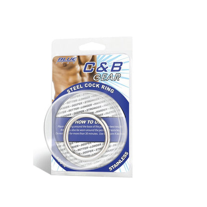 Steel Cock Ring 1.5" | 4890808125236 | Available at EroticWarehouse.com