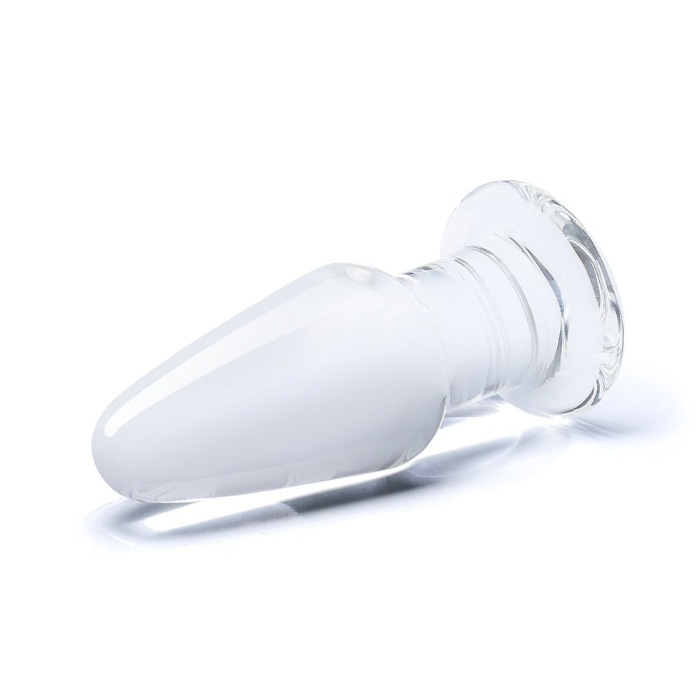 3.5" Glass Butt Plug | 4890808169711 | Available at EroticWarehouse.com