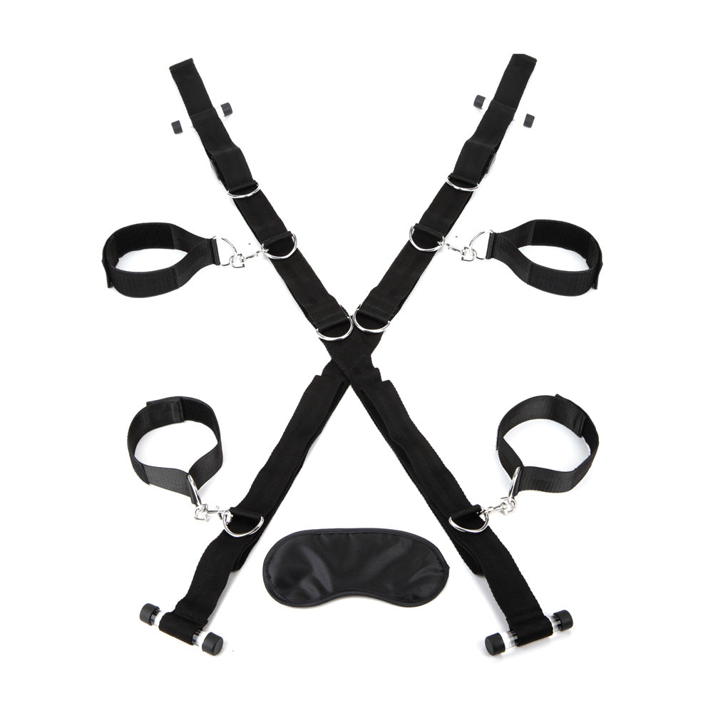 Over The Door Cross Universal Cuffs | 4890808221082 | Available at EroticWarehouse.com
