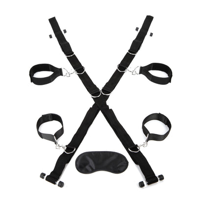 Over The Door Cross Universal Cuffs | 4890808221082 | Available at EroticWarehouse.com