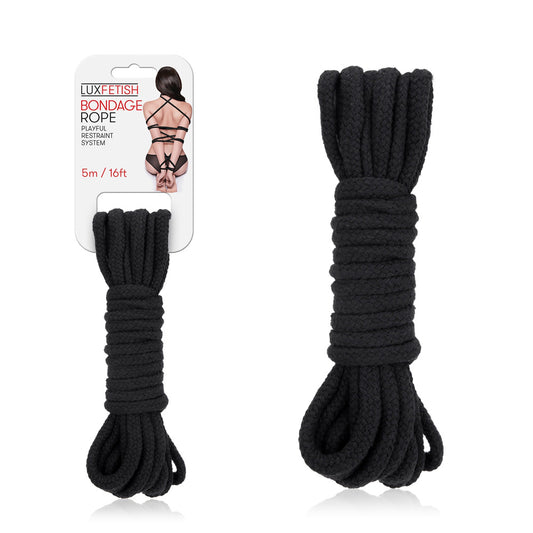 Lux Fetish Bonadage Rope 5M | 4890808238493 | Available at EroticWarehouse.com