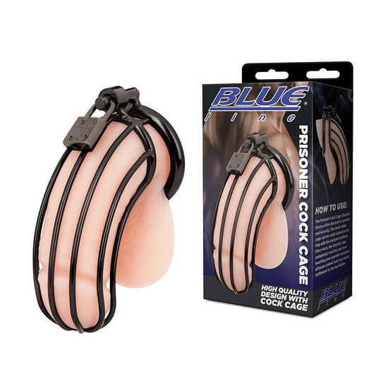 Prisoner Cock Cage Black | 4890808263341 | Available at EroticWarehouse.com