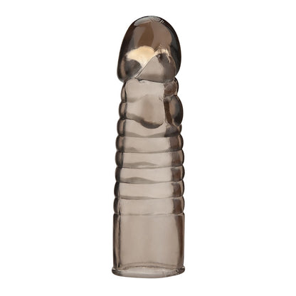 6" Ribbed Realistic Penis Enhancing Sleeve Extension | 4890808264553 | Available at EroticWarehouse.com