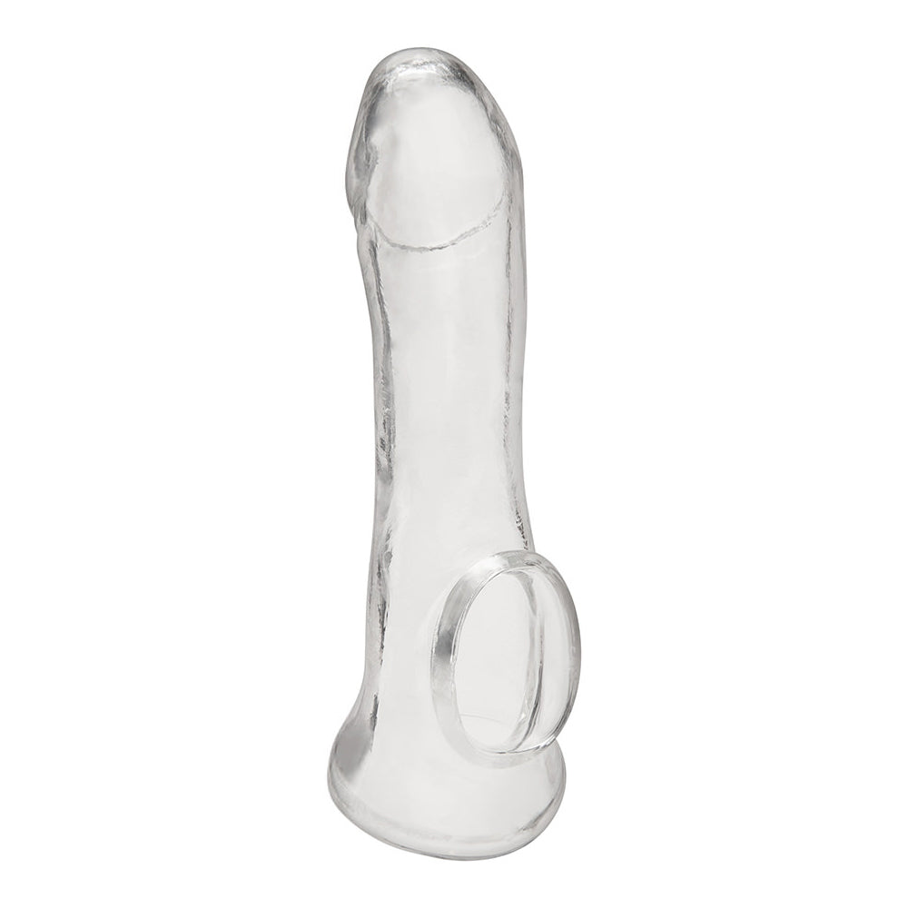 6.25" Transparent Penis Enhancing Sleeve Extension | 4890808264577 | Available at EroticWarehouse.com