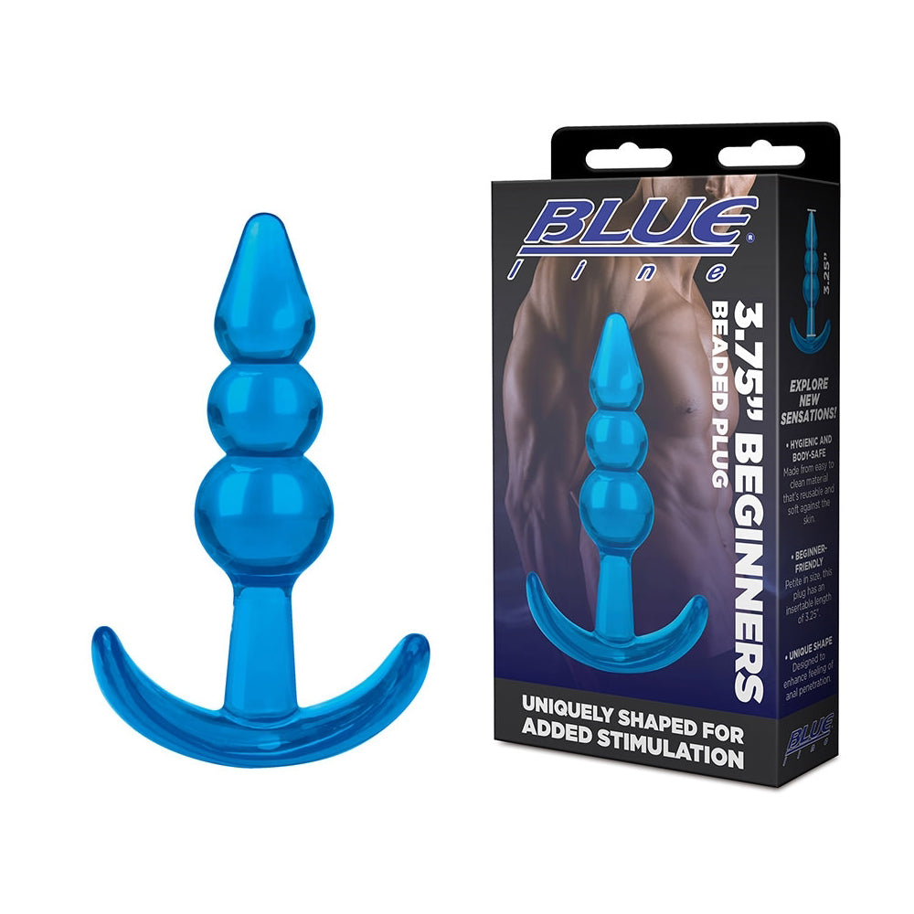 3.75" Beginners Beaded Plug | 4890808264690 | Available at EroticWarehouse.com