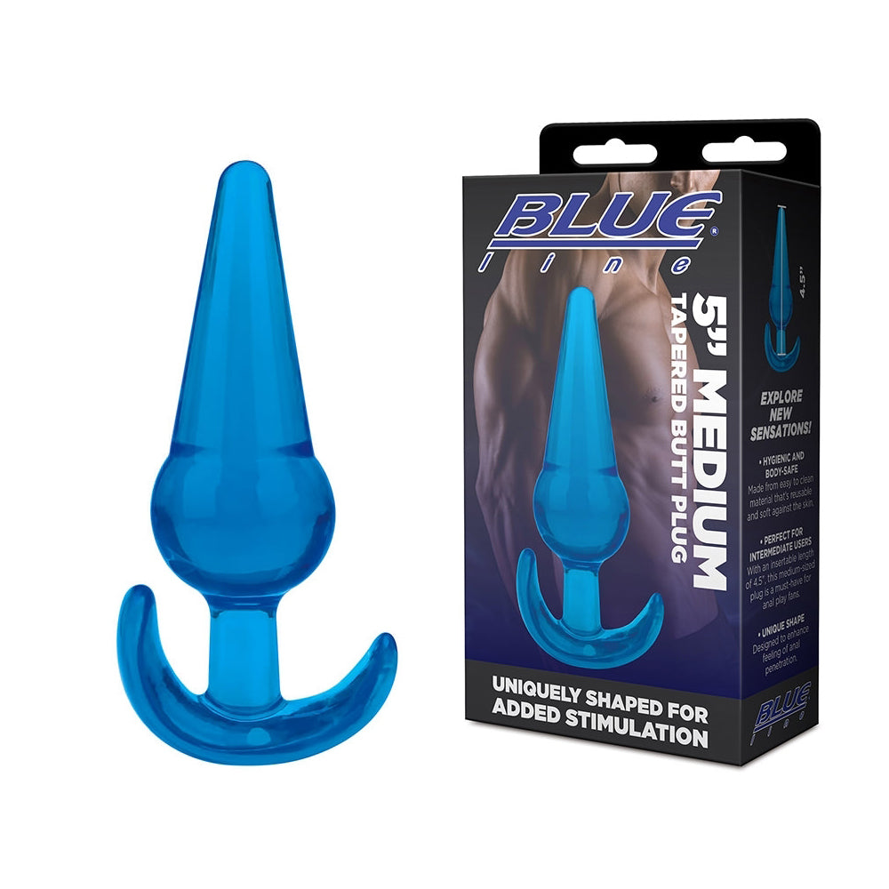 5" Medium Tapered Butt Plug | 4890808264751 | Available at EroticWarehouse.com
