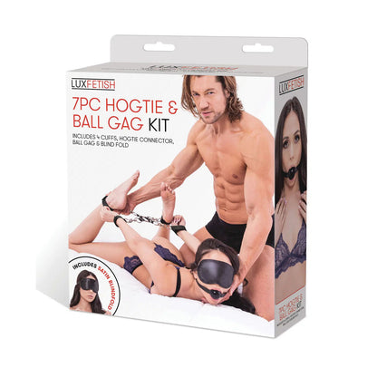 7Pc Hogtie & Ball Gag Kit | 4890808279342 | Available at EroticWarehouse.com