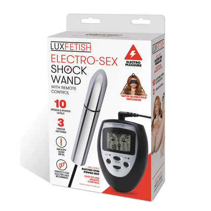 Electro-Sex Shock Wand With Remote Control | 4890808279373 | Available at EroticWarehouse.com