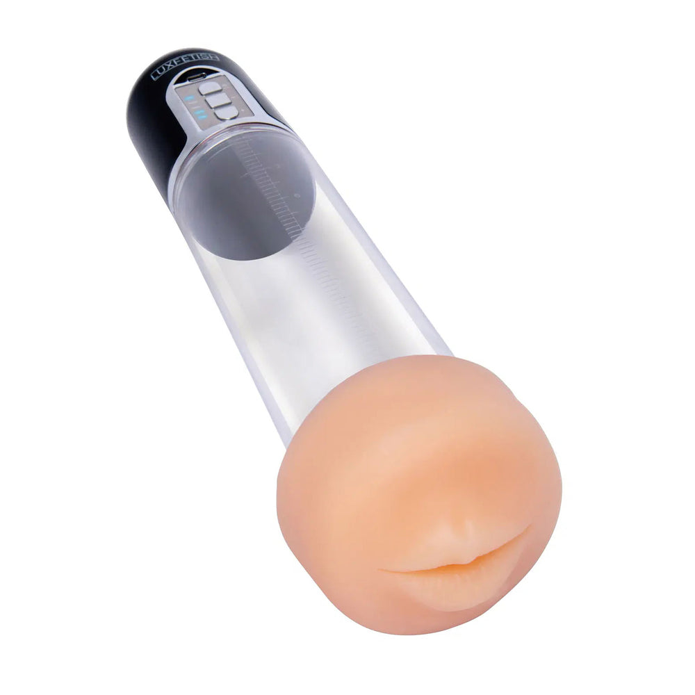 2-In-1 Blowjob Auto Sucker & Penis Enlarger Pump | 4890808279397 | Available at EroticWarehouse.com