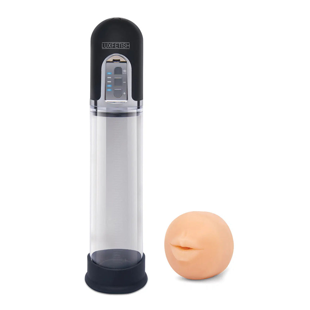 2-In-1 Blowjob Auto Sucker & Penis Enlarger Pump | 4890808279397 | Available at EroticWarehouse.com