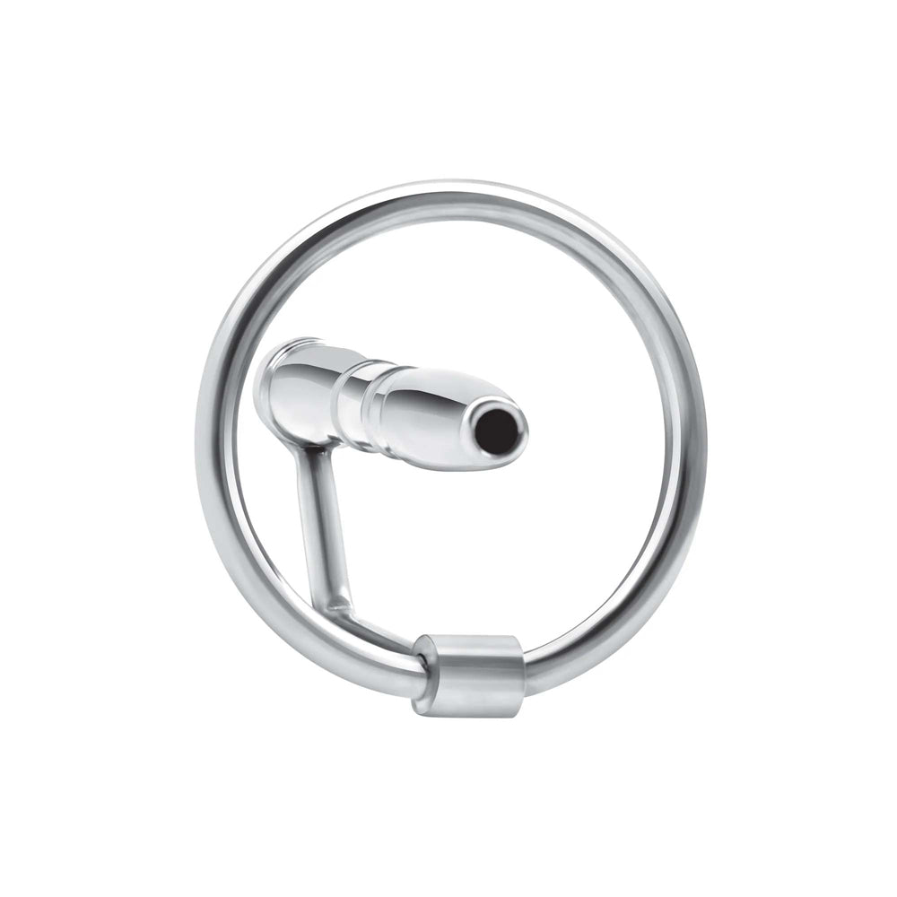 Stainless Steel Sperm Stopper With Glans Ring | 4890808283288 | Available at EroticWarehouse.com