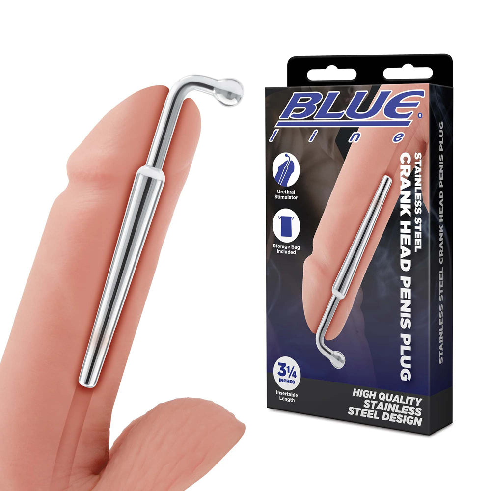 Stainless Steel Crank Head Penis Plug | 4890808283325 | Available at EroticWarehouse.com