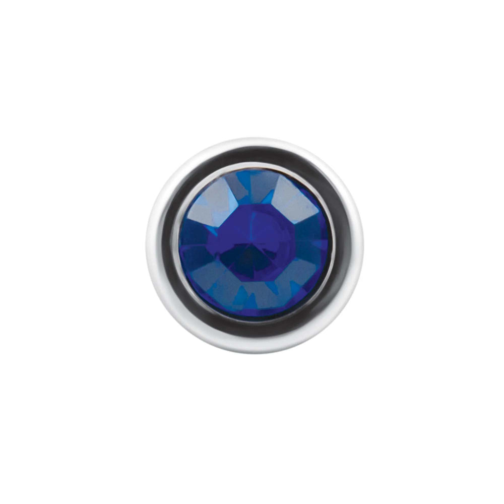 2" Stainless Steel Bling Bling Wavy Penis Plug | 4890808283332 | Available at EroticWarehouse.com