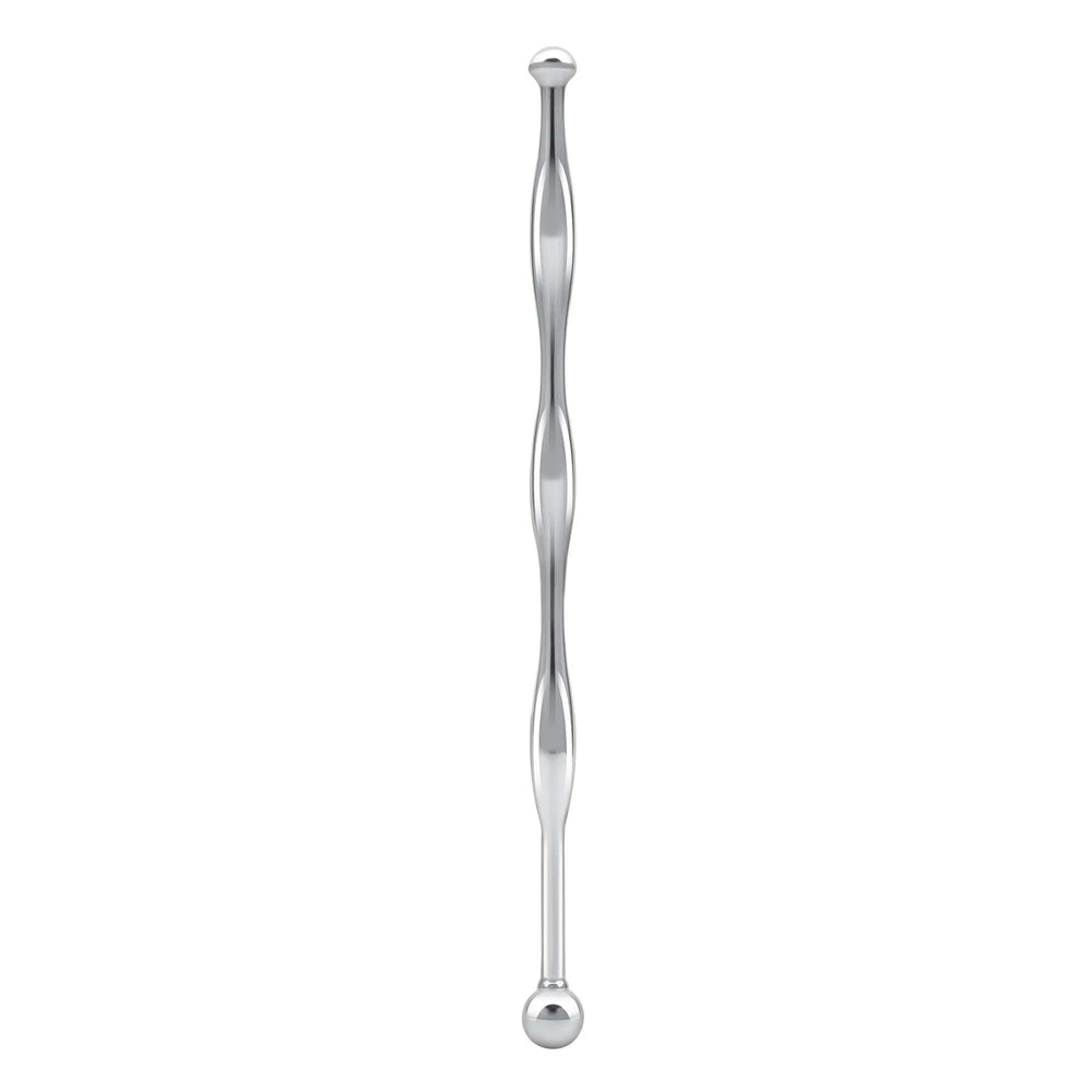 6" Stainless Steel Wavy Urethral Sound | 4890808283349 | Available at EroticWarehouse.com