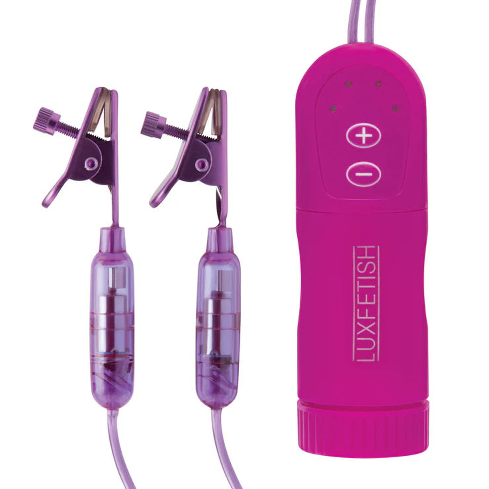 Remote Control Vibrating Nipple Clips | 4890808284025 | Available at EroticWarehouse.com