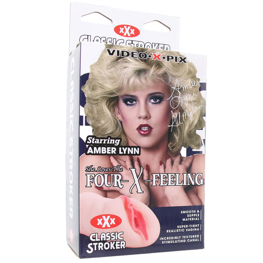 Classic Amber Lynn Stroker | 4890808285497 | Available at EroticWarehouse.com