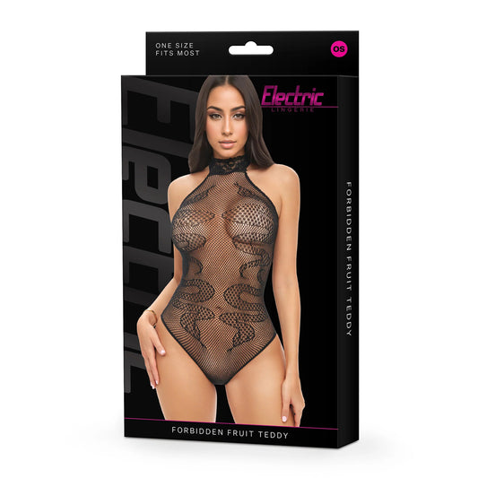 Electric Lingerie Forbidden Fruit Teddy O/S | 4890808285572 | Available at EroticWarehouse.com