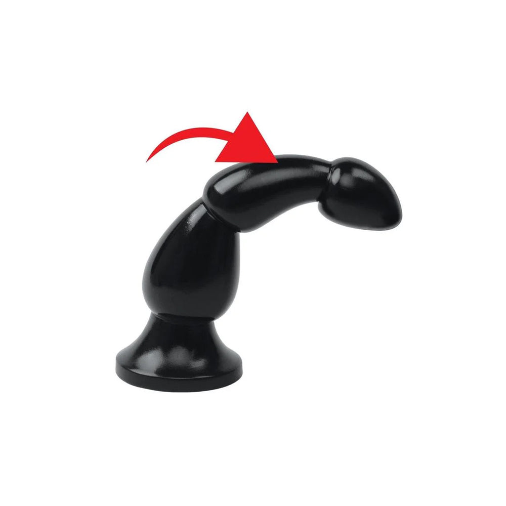 9" Ribbed Butt Plug | 4890808288962 | Available at EroticWarehouse.com