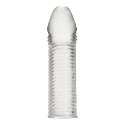 6.5" Wavy Ribbed Penis Extension | 4890808292471 | Available at EroticWarehouse.com