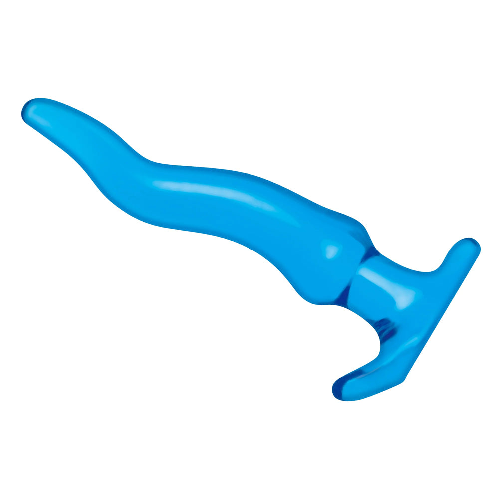 5.75" Wavy Butt Plug | 4890808292532 | Available at EroticWarehouse.com