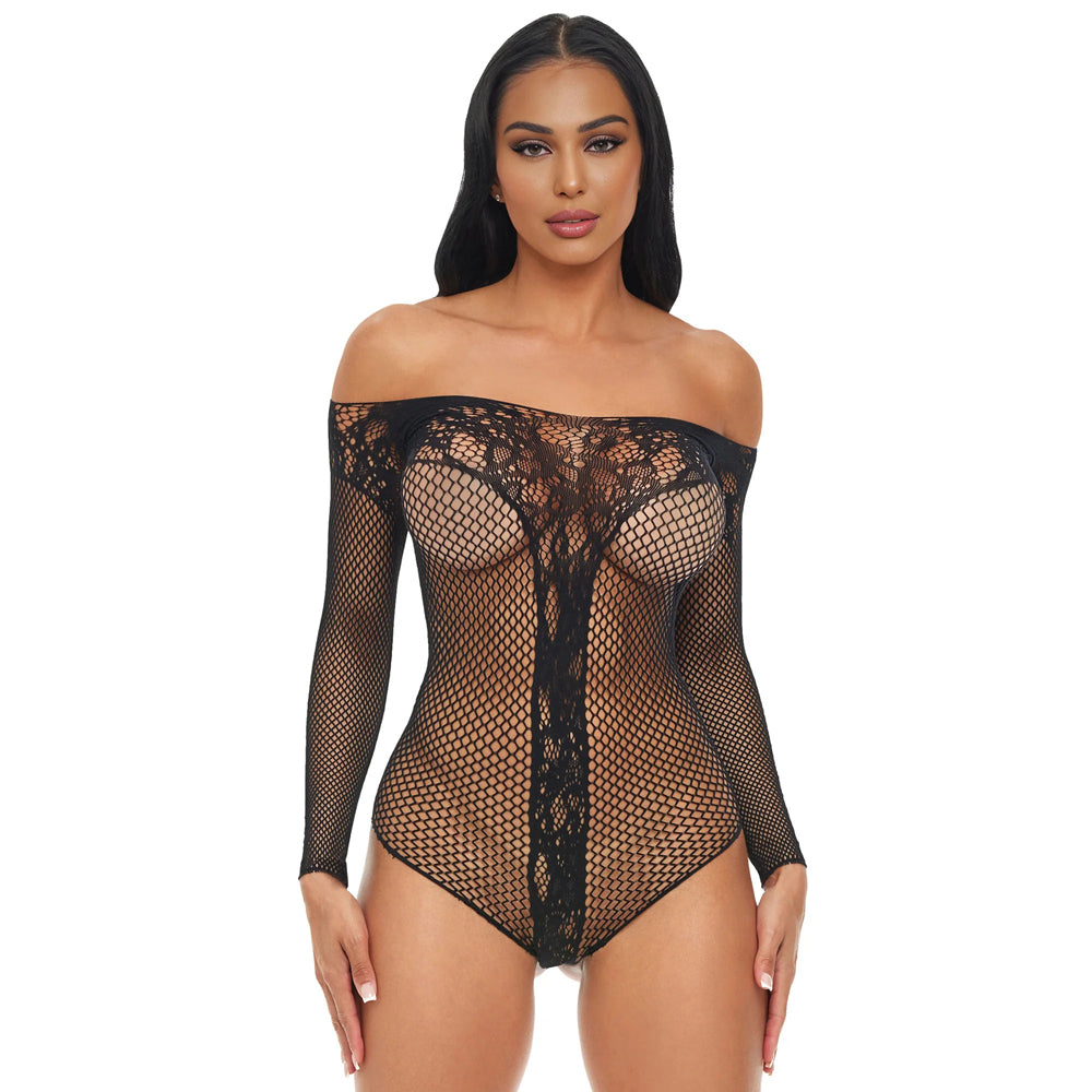 Electric Lingerie Love In Lace Bodysuit O/S | 4890808295144 | Available at EroticWarehouse.com