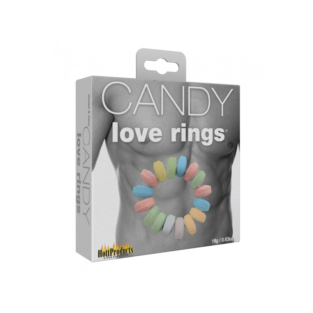 Sweet & Sexy Candy Love Cock Ring 3Pk | 5022782333164 | Available at EroticWarehouse.com