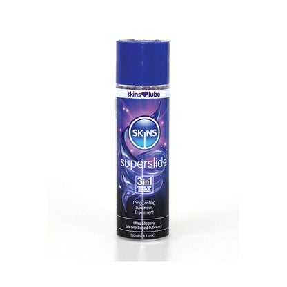 Skins Super Slide Silicone Based Lubricant 4.4 oz. | 5037353004701 | Available at EroticWarehouse.com