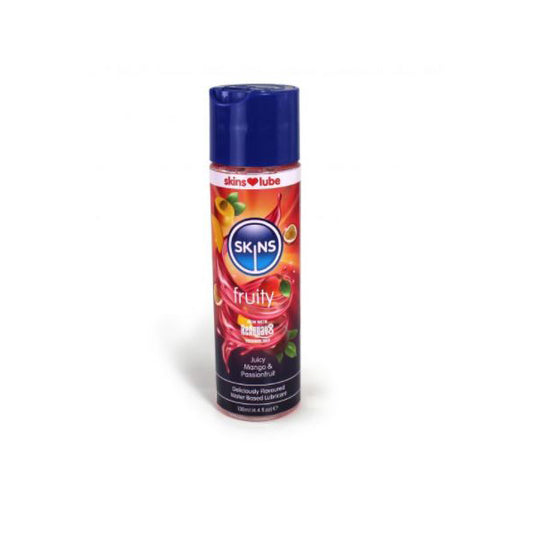 Skins Mango & Passion Fruit Water Based Lubricant 4.4 oz. | 5037353004725 | Available at EroticWarehouse.com
