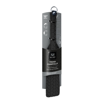 Sei Mio Tyre Paddle Large Black | 5037353006354 | Available at EroticWarehouse.com
