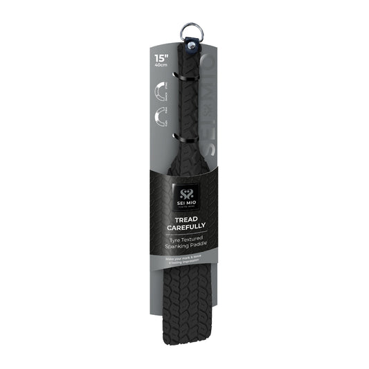 Sei Mio Tyre Paddle Large Black | 5037353006354 | Available at EroticWarehouse.com