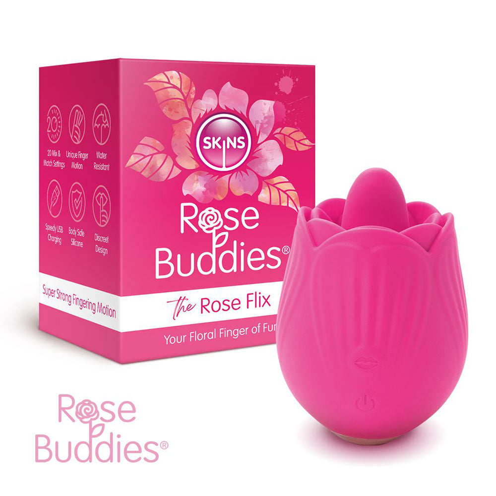 Skins Rose Buddies The Rose Flix | 5037353007443 | Available at EroticWarehouse.com