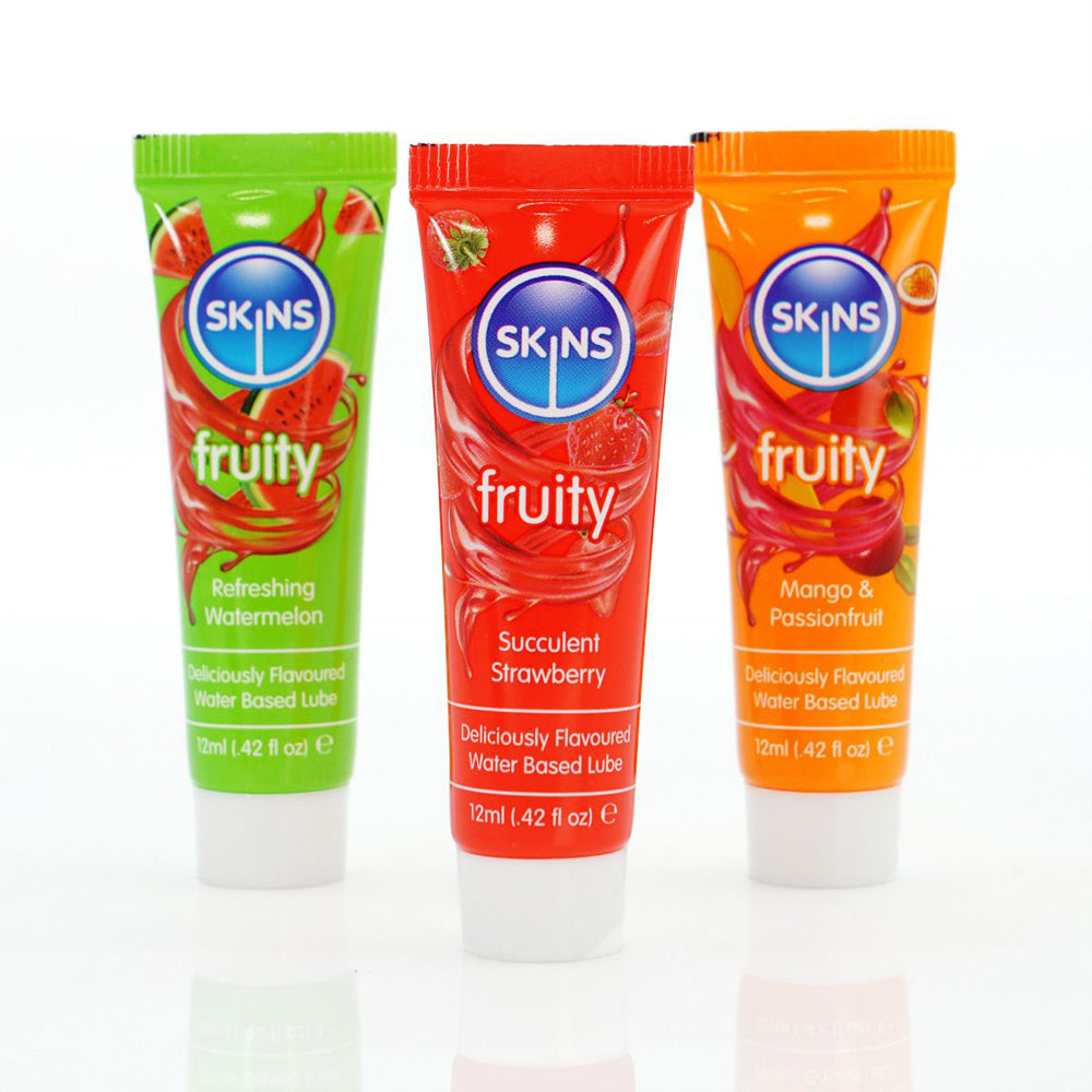 Skins 12 ml. Sampler Tubes Fruity 3Pk | 5037353010344 | Available at EroticWarehouse.com