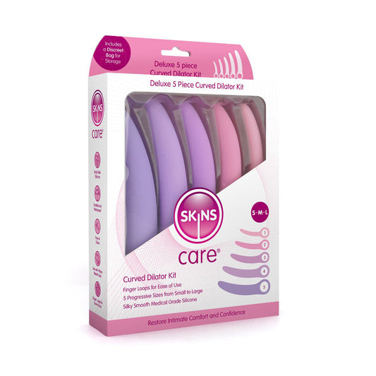 Skins Care Curved Dilators 5Pc Set | 5037353011860 | Available at EroticWarehouse.com