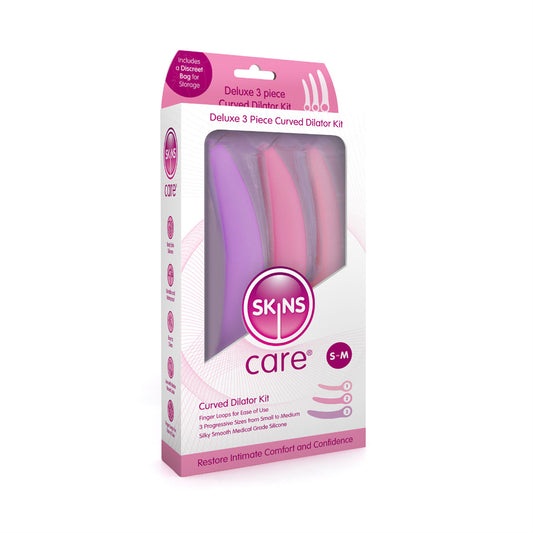 Skins Care Curved Dilators 3Pc Set S/M | 5037353011877 | Available at EroticWarehouse.com