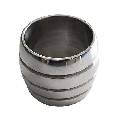 Stainless Steel Round Cock Ring 45 mm By 45 mm | 5056400305073 | Available at EroticWarehouse.com