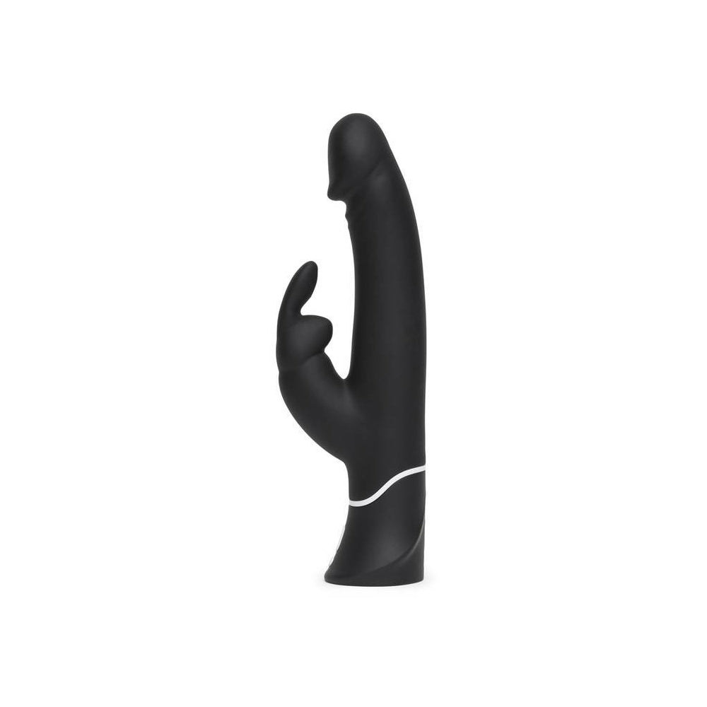 Happy Rabbit Realistic Vibrator Black | 5060020001239 | Available at EroticWarehouse.com
