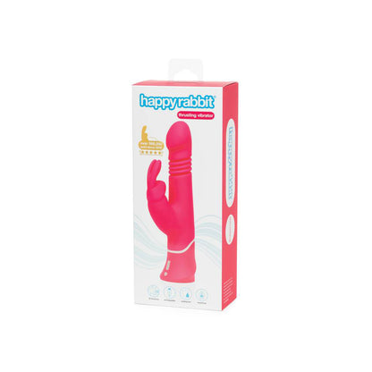 Happy Rabbit Thrusting Realistic Pink | 5060020001260 | Available at EroticWarehouse.com
