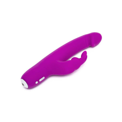 Happy Rabbit Slimline Realistic Purple | 5060020005862 | Available at EroticWarehouse.com