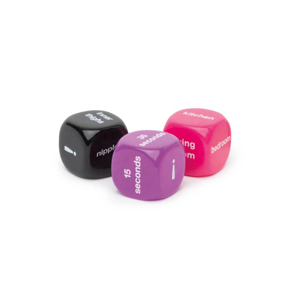 Happy Rabbit Couple's Dice | 5060020007903 | Available at EroticWarehouse.com