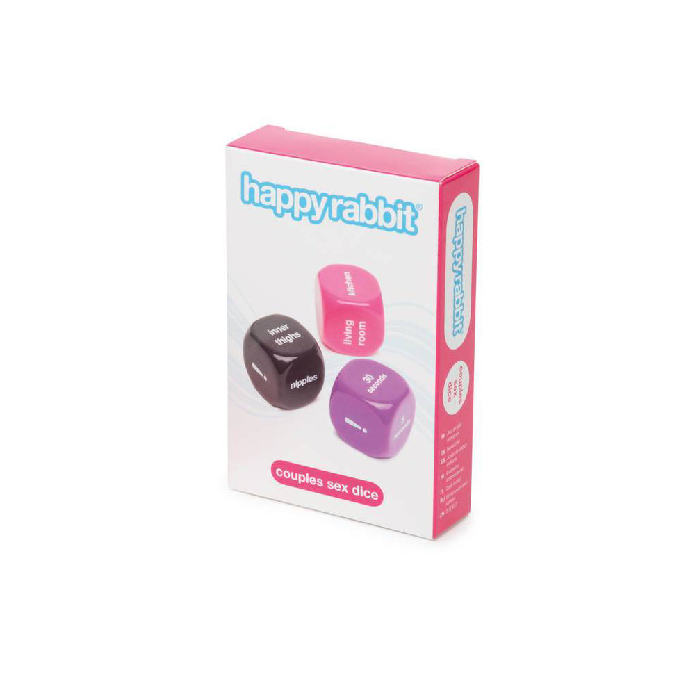 Happy Rabbit Couple's Dice | 5060020007903 | Available at EroticWarehouse.com