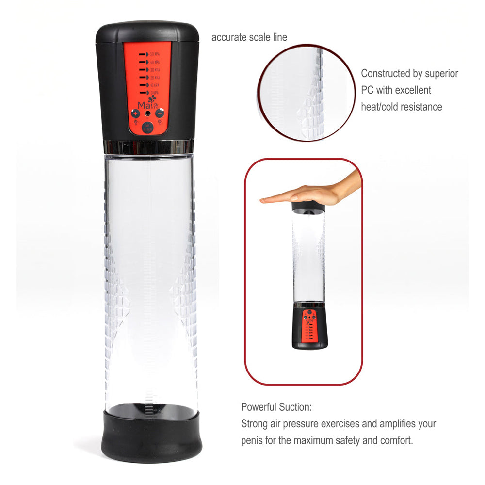 Jackson USB Rechargable Penis Vacuum Pump | 5060311470669 | Available at EroticWarehouse.com