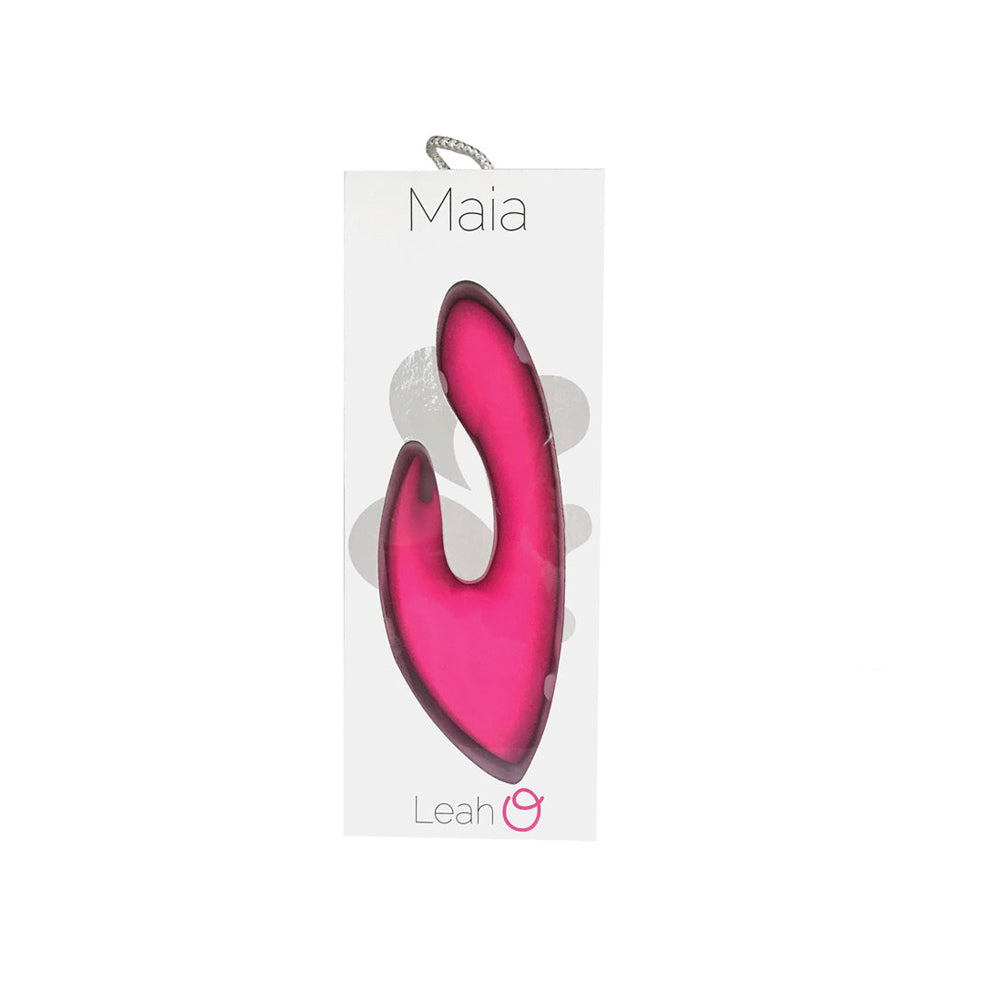 Leah USB Rechargable Silicone 10-Function Rabbit Vibrator Pink | 5060311470676 | Available at EroticWarehouse.com