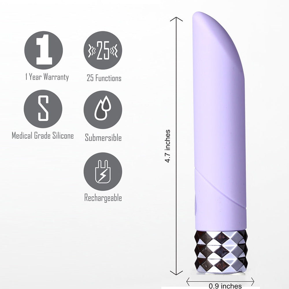 Angel Crystal Gems USB Rechargeable 25-Function Bullet | 5060311472496 | Available at EroticWarehouse.com