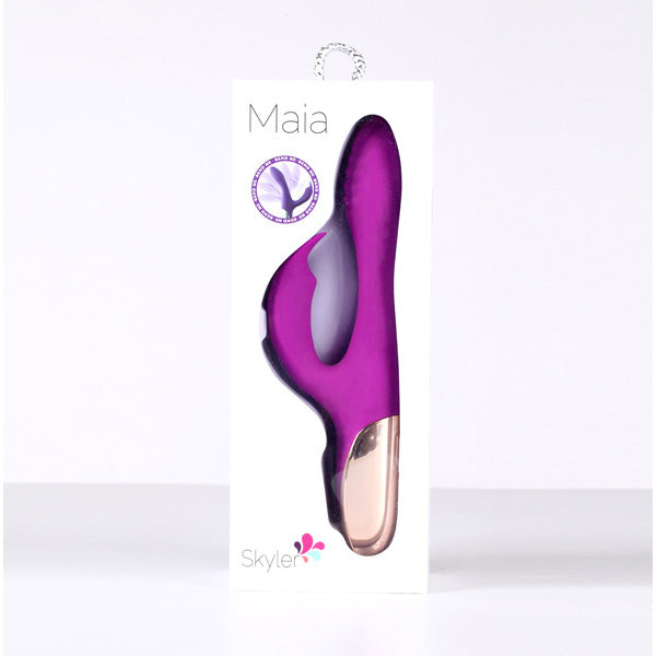 Maia Skyler Rabbit Purple | 5060311472649 | Available at EroticWarehouse.com