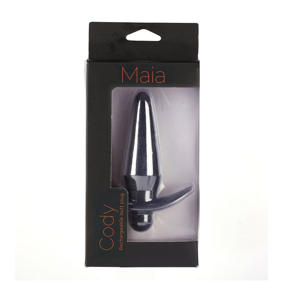 Cody Silicone 10-Function Vibrating Anal Plug | 5060311472786 | Available at EroticWarehouse.com