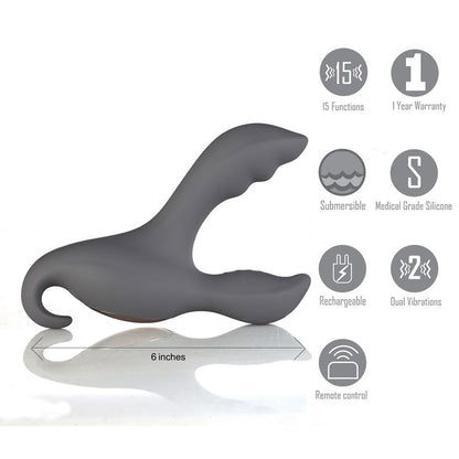 Apollo Remote Control Prostate Massager | 5060311472847 | Available at EroticWarehouse.com
