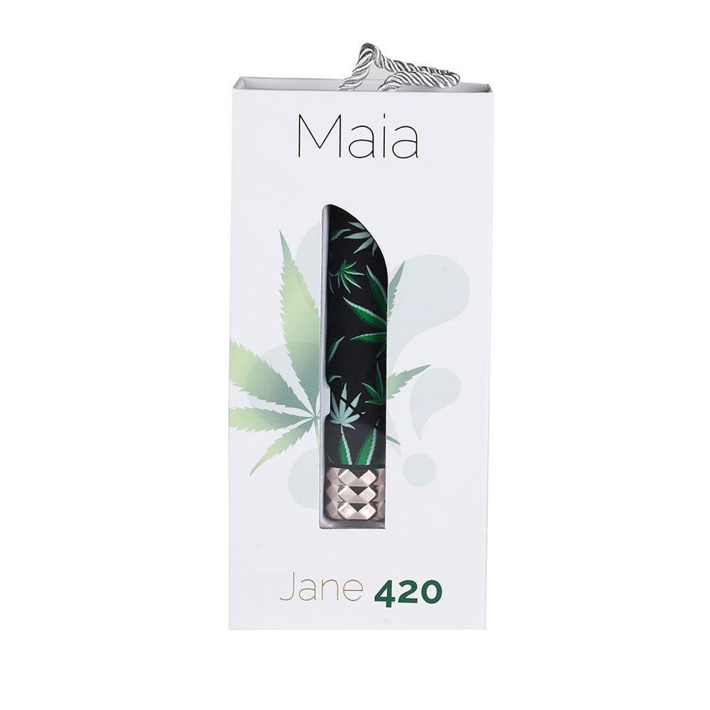 Jane 420 Crystal Gems Usb Rechargeable 25-Function Bullet | 5060311472854 | Available at EroticWarehouse.com