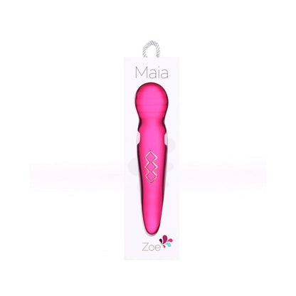 Zoe Twistty Rechargable Dual Vibrating Wand Hot Pink | 5060311472953 | Available at EroticWarehouse.com